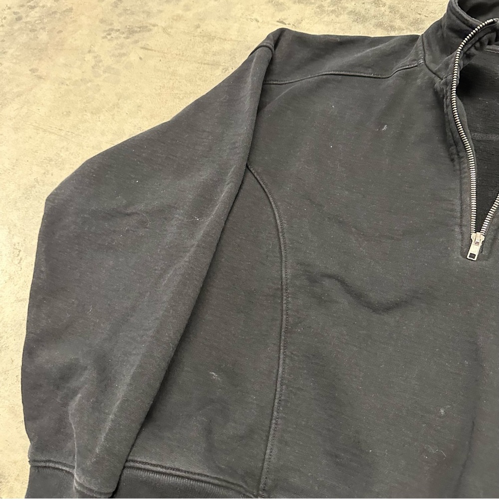 Sporty & Rich Quarter Zip Womens Medium USA Made - Picture 5 of 11